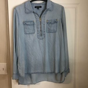 Denim Style Blouse